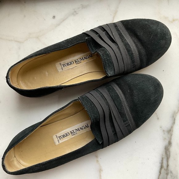 Tokio Kumagai | Shoes | Vintage Tokio Kumagai Black Suede